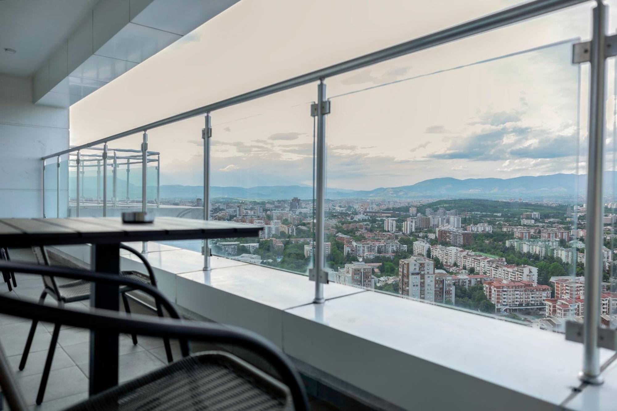 33Rd Floor Twin Apartments In Cevahir Sky City Complex With Pool, Spa, Fitness And Parking Included In Price สโกเปีย ภายนอก รูปภาพ